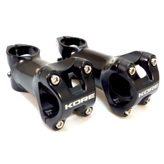 Kore Durox自行車公路車登山車黑色立管龍頭 1-1/8"Stem Clamp 31.8x75/90mm