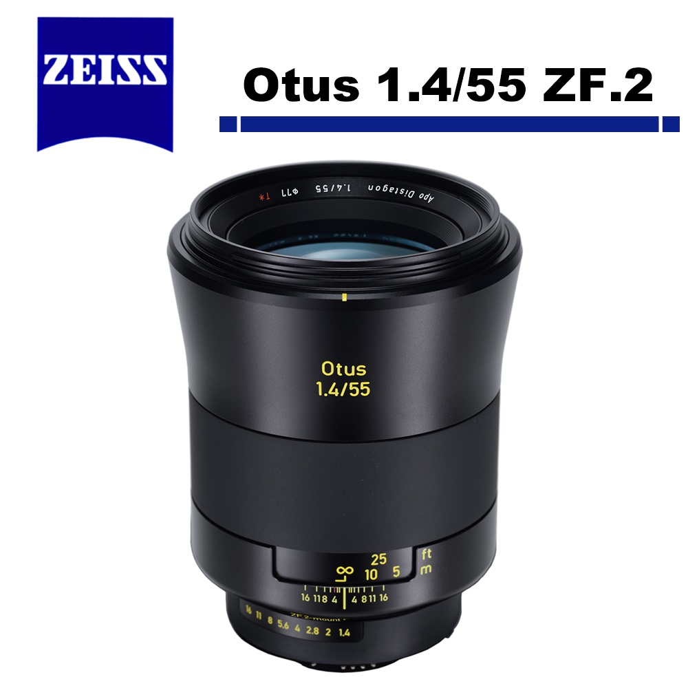 Zeiss 蔡司 Otus (Apo Distagon) 1.4/55 ZF.2 鏡頭 For Nikon 公司貨