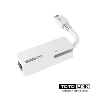 TOTOLINK C1000 USB Type-C 轉RJ45 Gigabit有線網路卡輕薄筆電有線傳輸 現貨 蝦皮直送