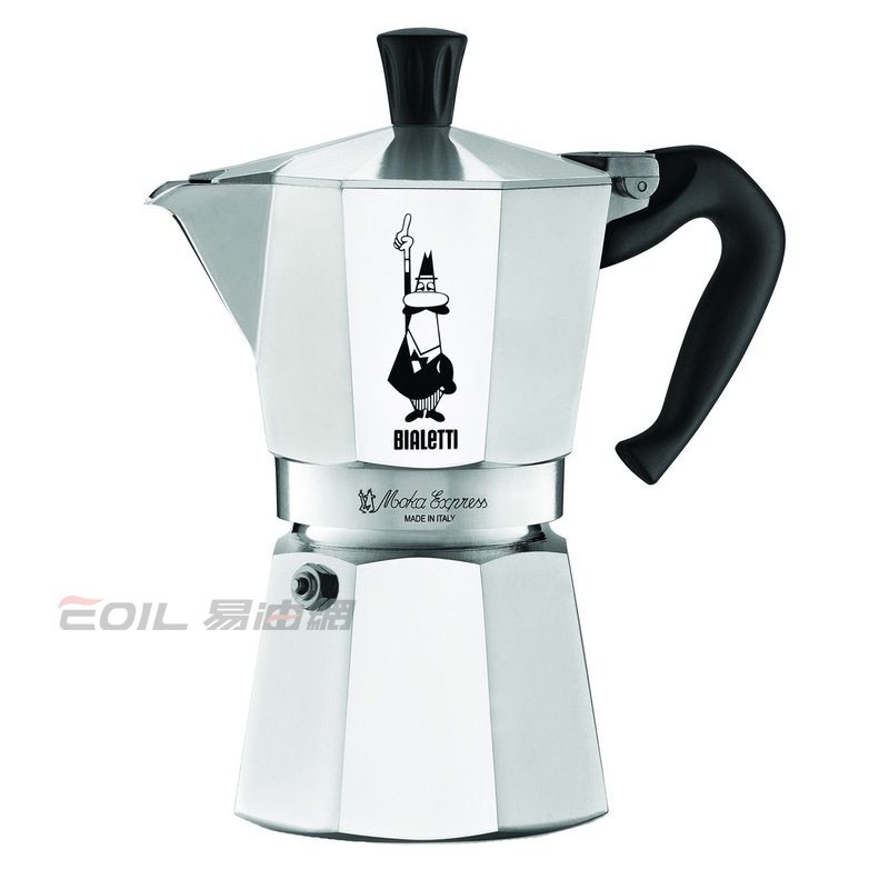 【易油網】Bialetti 經典摩卡壺 Espresso Maker 無聚壓設計 6人份／3人份