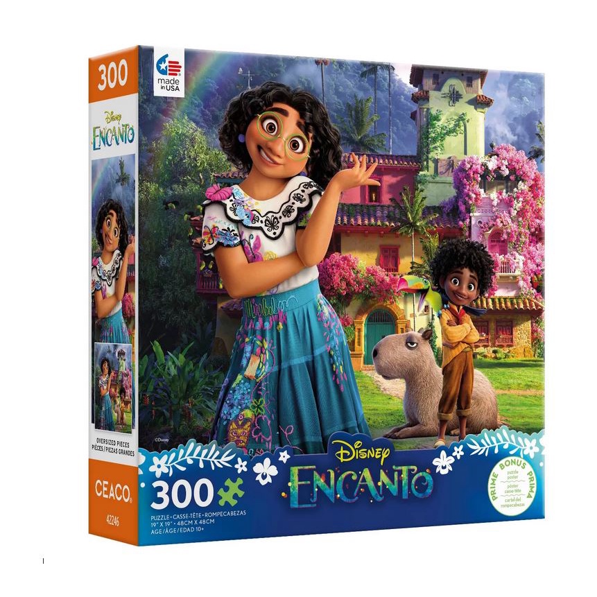 預購👍正版空運👍美國迪士尼 Encanto 魔法滿屋 公主 兒童拼圖 Ceaco 300片