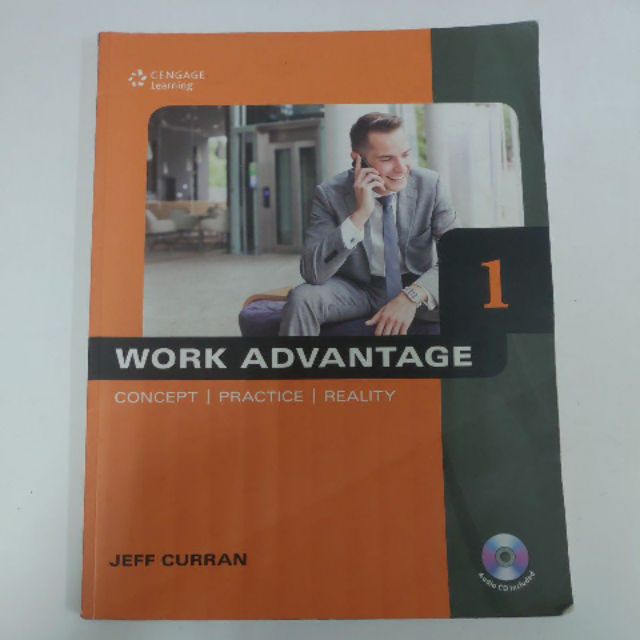 Work Advantage 1 附CD Jeff Curran Cengage Learning 台中科大國貿 英文課