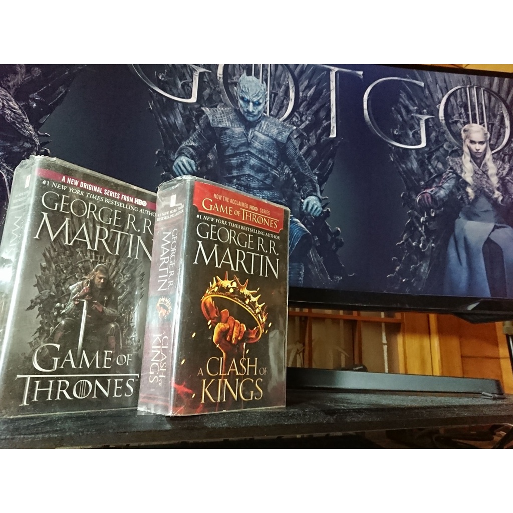 《冰與火之歌系列》《權力遊戲 Game of thrones》 1&2集 原文小說