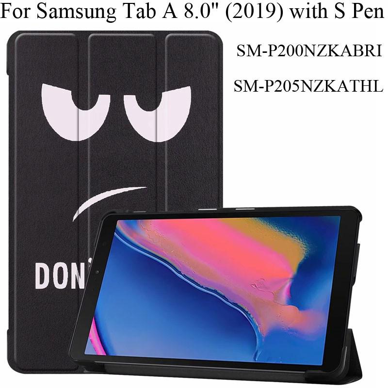 SAMSUNG 三星 Galaxy Tab A 8.0 帶 S Pen 2019 保護套 SM-P200 P205 保護