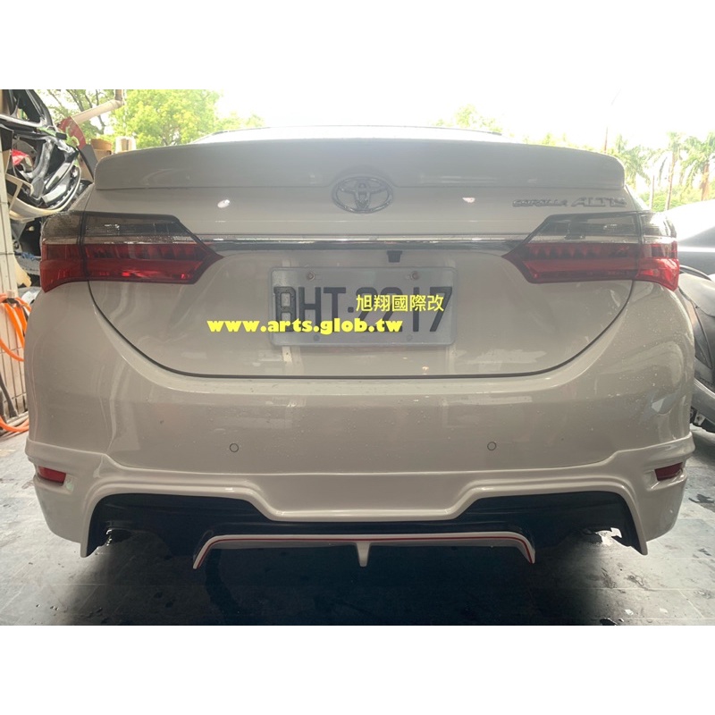 TOYOTA ALTIS11 NEW STYLE泰式運動版後中包空力套件2014-2018