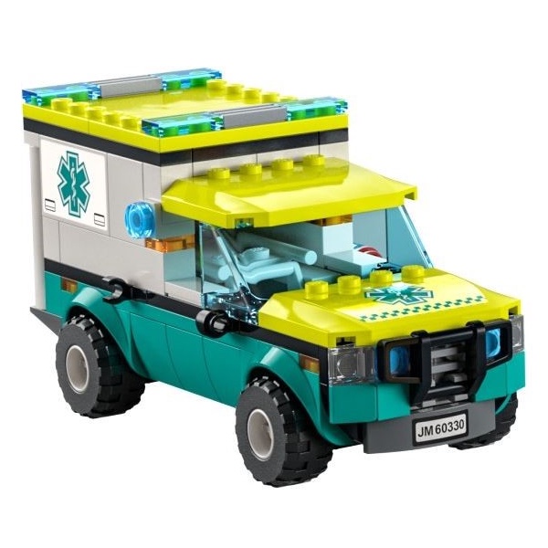 拆售 60330 LEGO Hospital Ambulance 樂高醫院 只賣救護車 無人偶