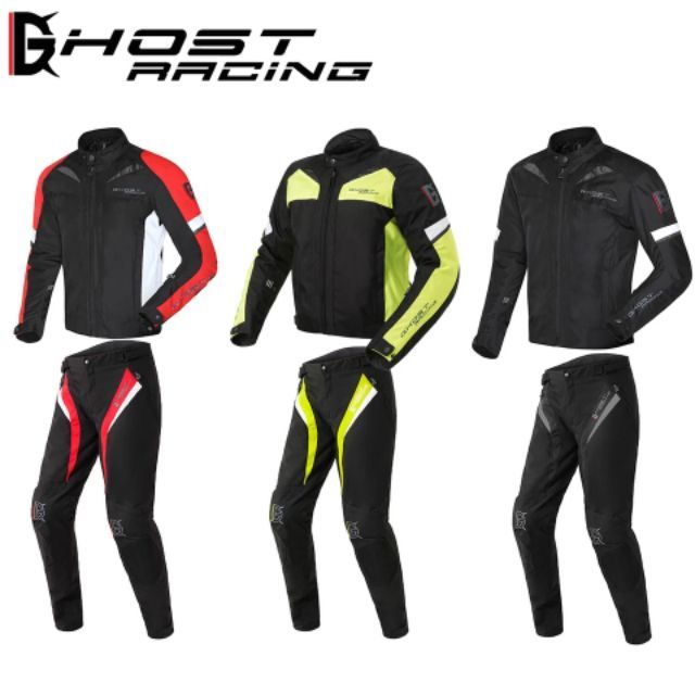 Ghost Racing摩托車騎士服防風防撥水四季防摔衣防摔服 套裝價 蝦皮購物