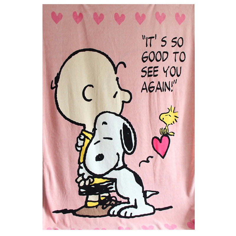 [現貨]史努比空調毯 Snoopy 花生漫畫潮流復古 毛毯可愛個性獨特午睡宿舍 生日 交換禮品
