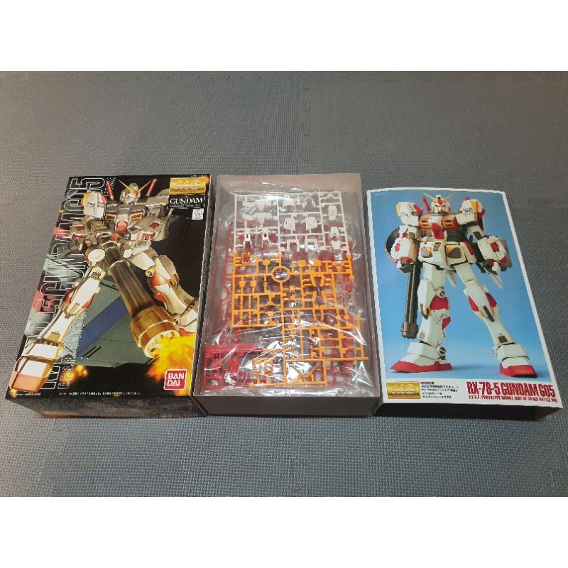 BANDAI MG 1/100 初鋼5號機 RX-78-5 鋼彈 組裝模型