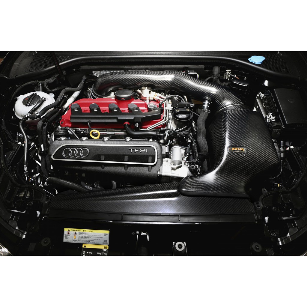 依馳國際 台灣 ARMA SPEED 碳纖維進氣套件 高流量 香菇頭 Audi RS3 8V