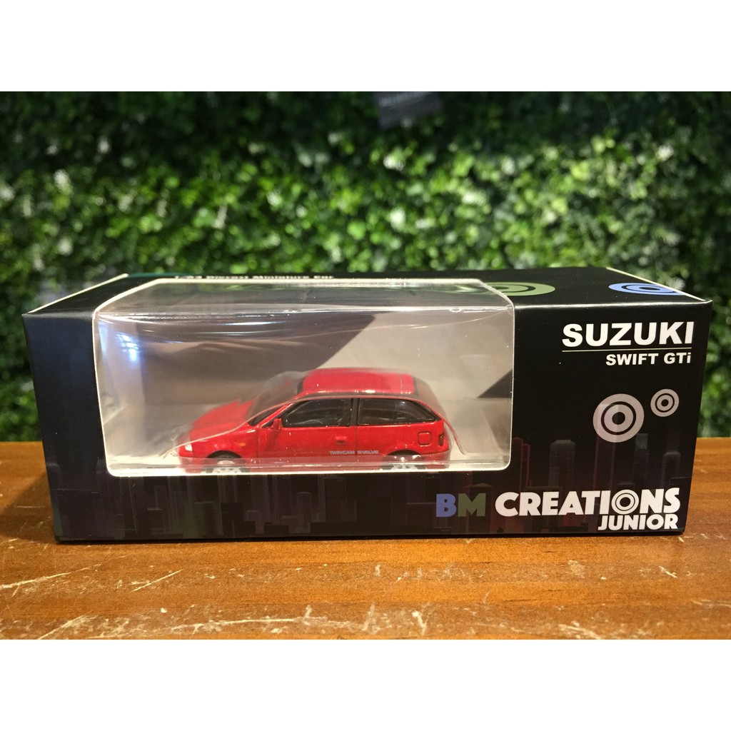 1/64 BM Creations Suzuki Swift 1989 Red 64b0026【MGM】