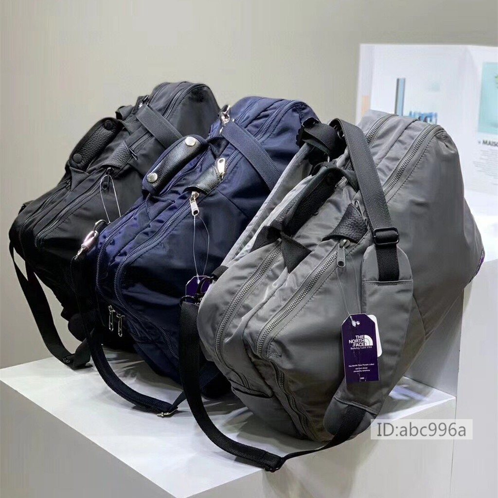 The North Face 紫標limonta Nylon 3way Bag多功能斜背包男女手提筆電包休閒後背包 蝦皮購物