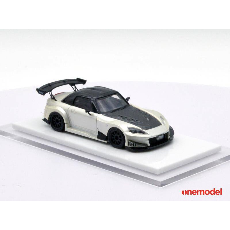 名車館 Onemodel Honda S00 J S Racing White 1 64 蝦皮購物