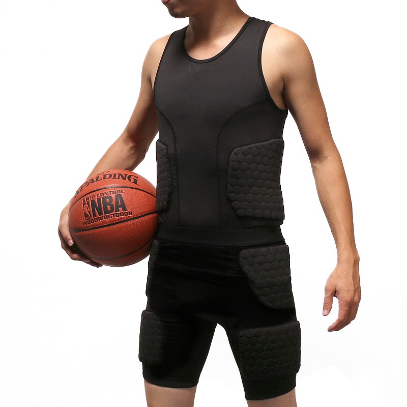 XIN耐穿PRO蜂窩防撞衣籃球防撞背心橄欖球防撞衣