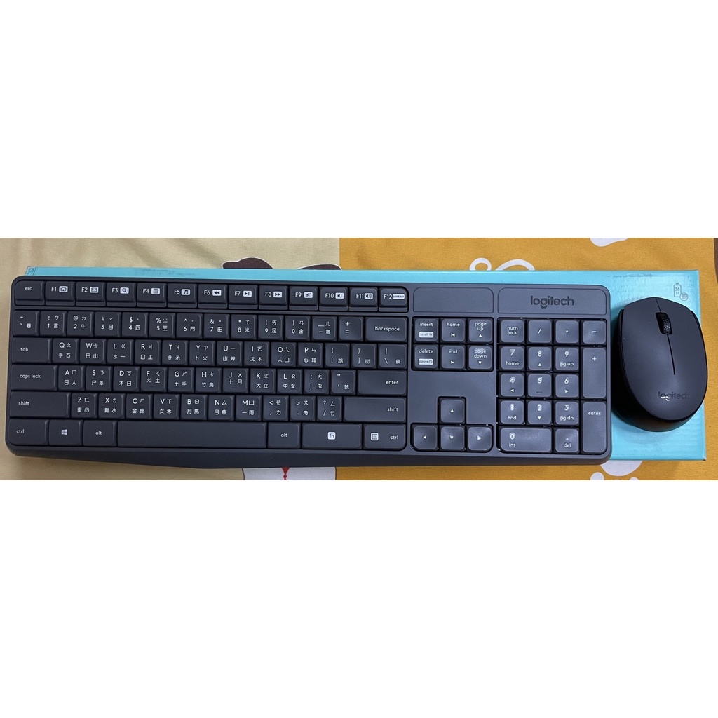 Logitech 羅技 MK235 無線鍵盤滑鼠組