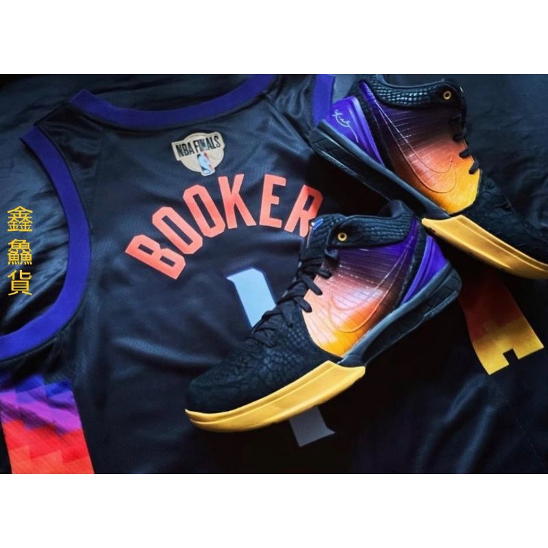 獨家 限量 太陽隊 BOOKER KOBE 4 籃球鞋