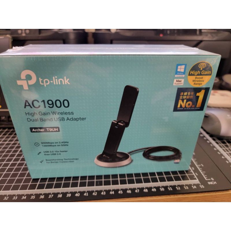 TP-Link Archer T9UH 1900Mbps 雙頻wifi網路USB3.0 高增益無線網卡