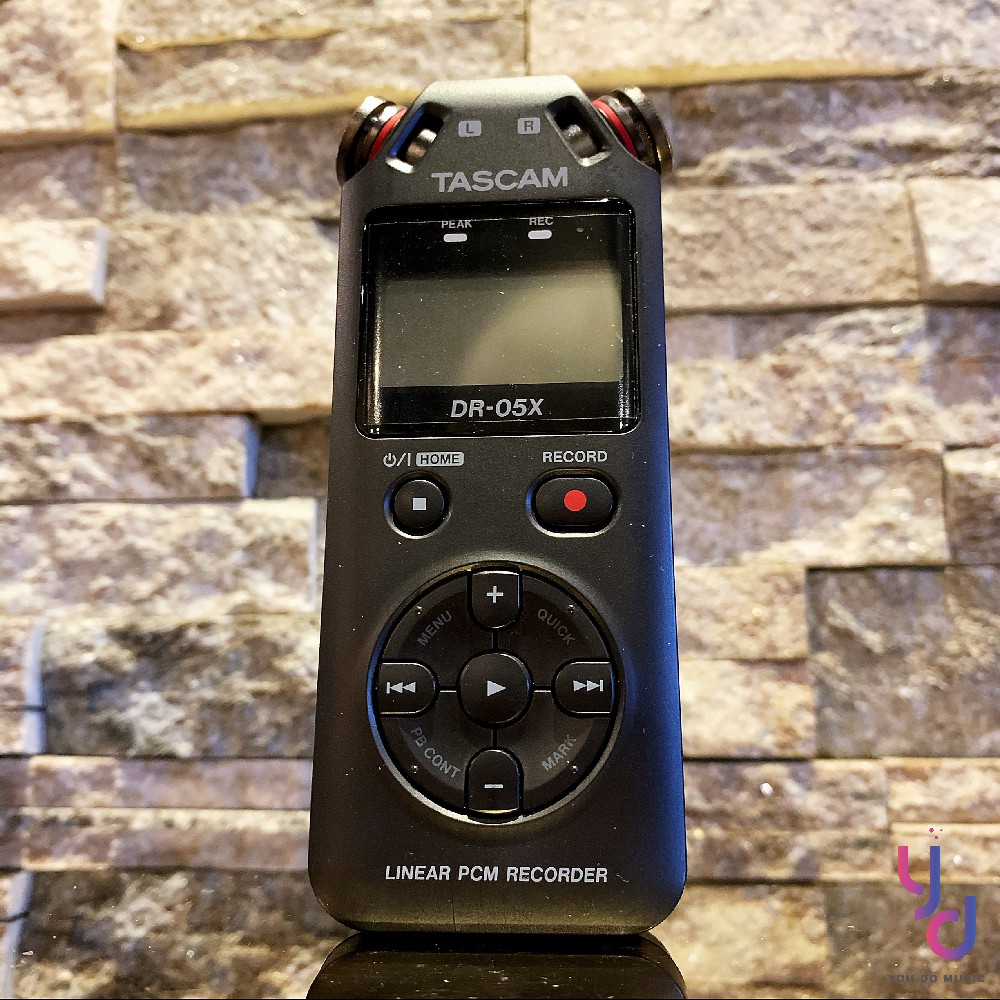 【免運費保固二年】 Tascam Dr 05X 攜帶式 麥克風 錄音筆 談話錄音 會議錄音 相機可加裝