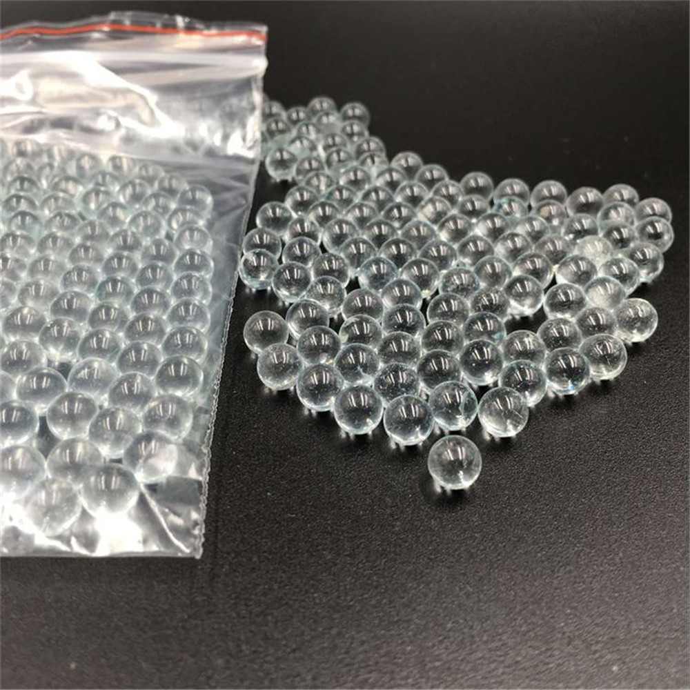 1000-2000pcs 6mm玻璃珠實心彈珠6毫米高精密玻璃珠 透明6.0玻璃球實驗珠