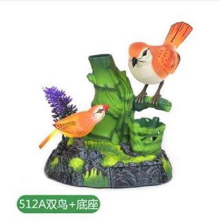 仿真鳥 模型鳥 兒童創意仿真小鳥電子鳥聲控感應鳥錄音鳥學舌說話鸚鵡鳥鳥籠玩具 蝦皮購物