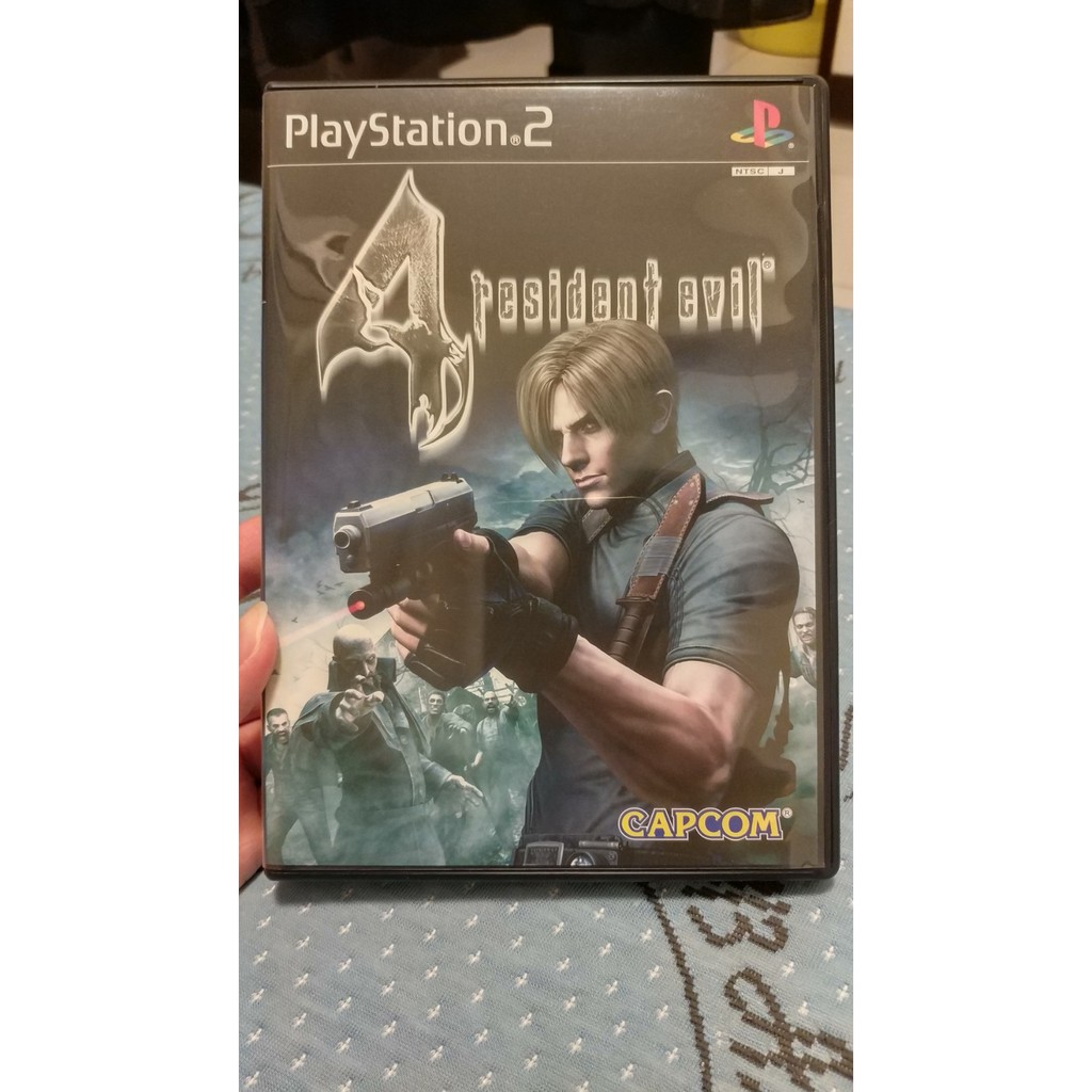 PS2 惡靈古堡4 英文版 二手 9成新