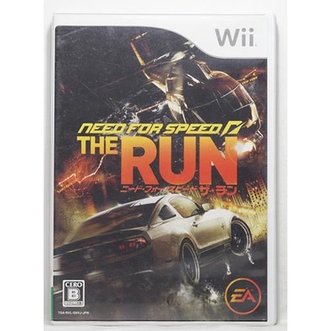 Wii 日版 極速快感亡命天涯 Need for Speed The Run