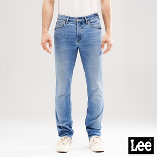 Lee 723 彈性低腰合身直筒牛仔褲 男 101+ 淺藍洗水 LL220044520