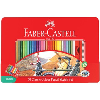 Faber-Castell 輝柏 115893 60色油性色鉛筆系列