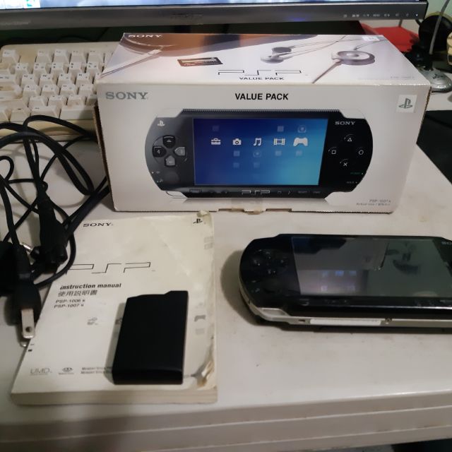 PSP 1007 一代 日本製 盒說完整 已改機