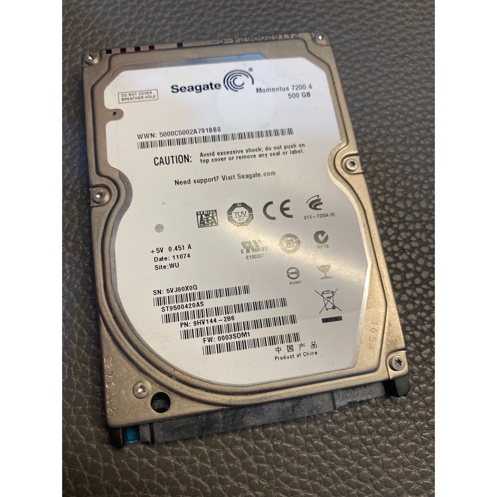 烏克拉拉™  二手 Hitachi Seagate WD HGST 內接硬碟 2.5吋 NB 硬碟 SATA 拆機 良品