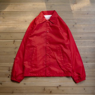 《白木11》 90s Athletic Works coach jacket 紅色 刷毛 防風 風衣 教練外套