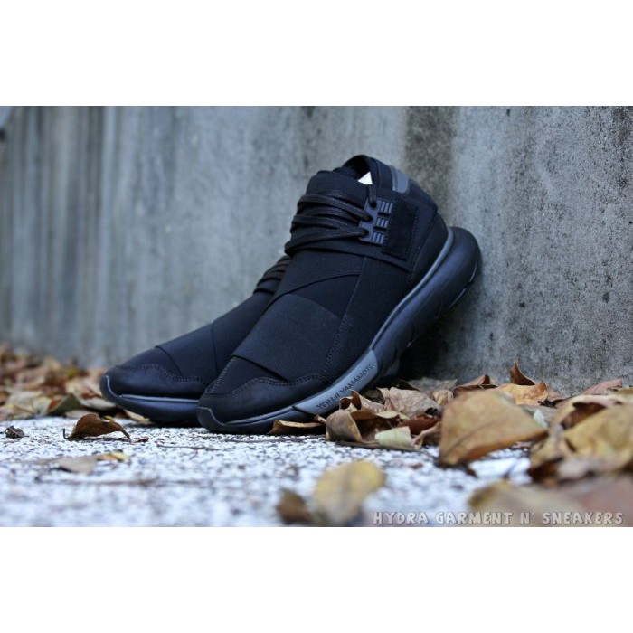 【HYDRA】Adidas Y-3 Qasa High Triple black 全黑 武士鞋 山本耀司【CP9854】