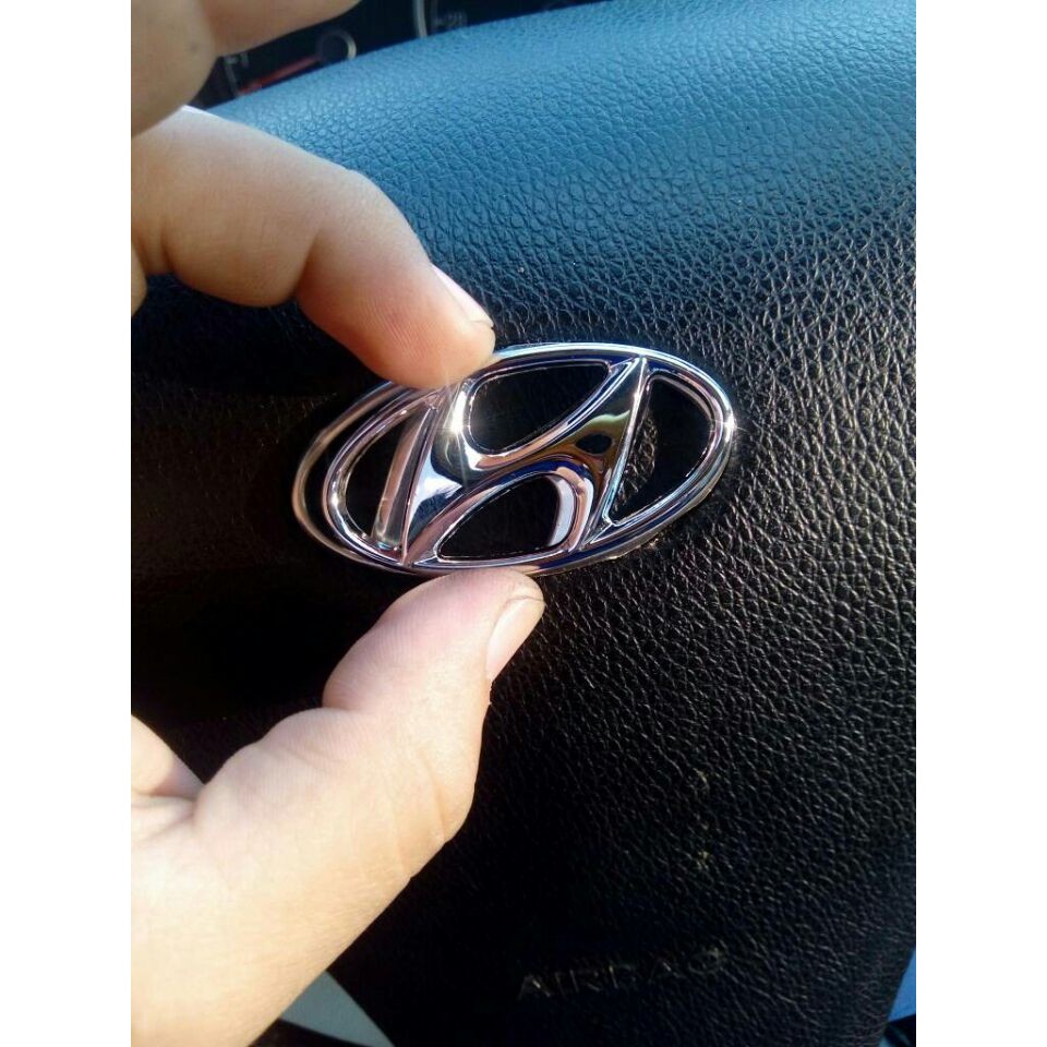 Hyundai 現代 車標 方向盤 氣囊標 方向盤標 ix35 Elantra Tucson ix10 santafe