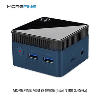 MOREFINE M6S 迷你電腦(Intel N100 3.4GHz)-12G/256G現貨 廠商直送