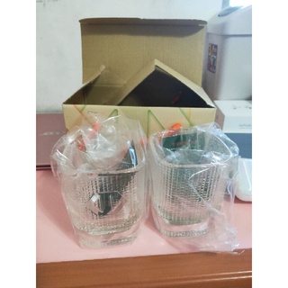 亞美耐熱玻璃 兩極食器精品杯 威士忌洋酒玻璃杯 玻璃酒杯 300ml