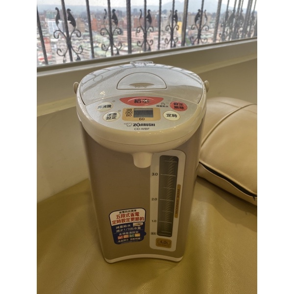 現貨🌟二手象印 CD-WBF 4公升 熱水瓶 可加熱 外觀有少許刮痕