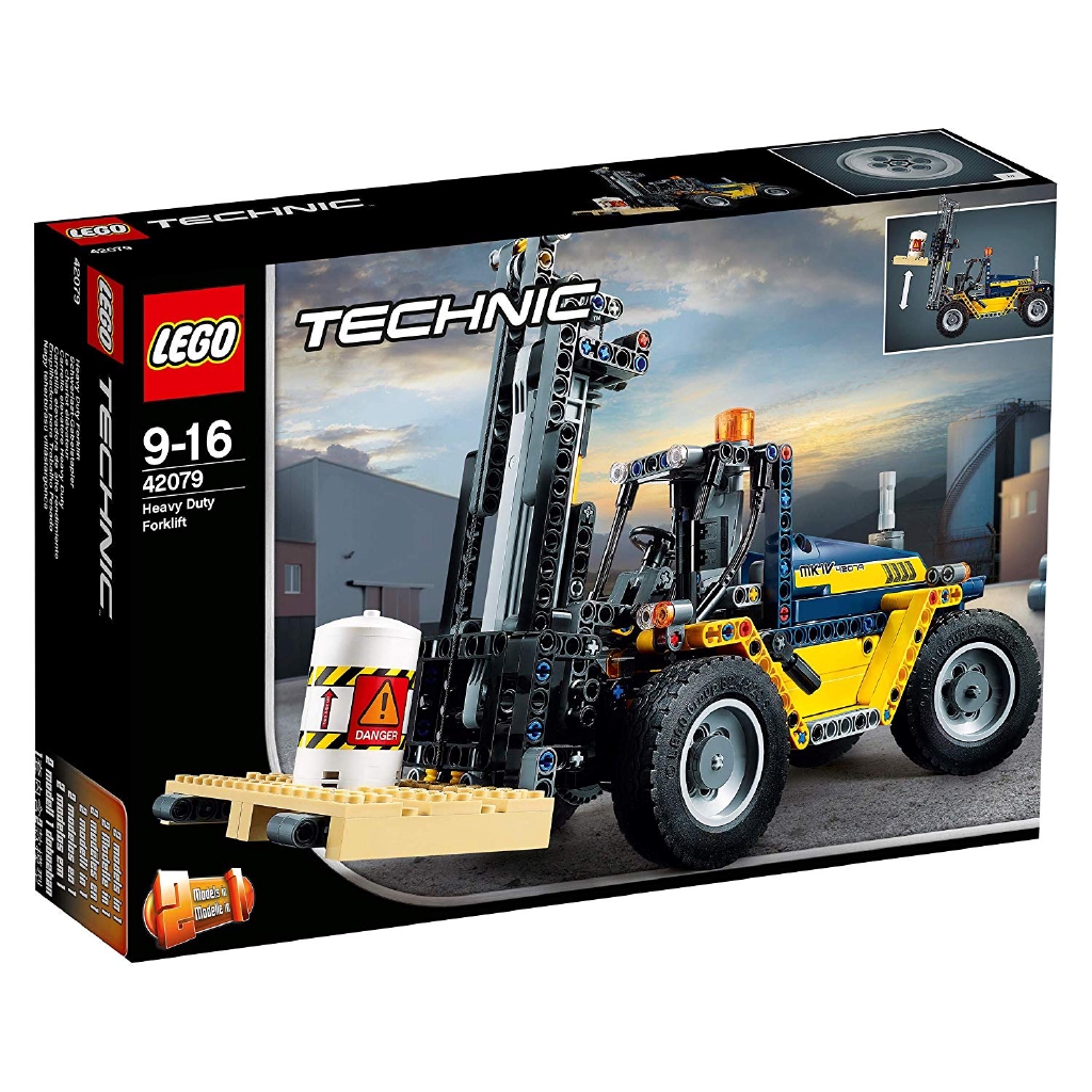 LEGO Technic Heavy Duty Forklift 42079 Building Kit (592 Pie