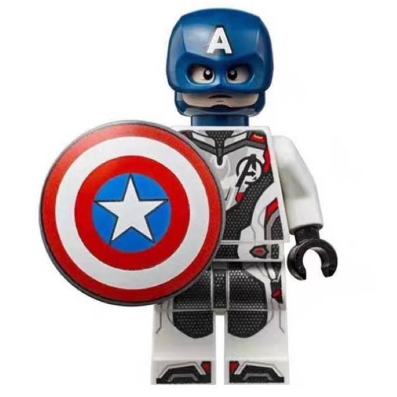 Lego 樂高76123 美國隊長含盾牌復仇者聯盟終局之戰超級英雄 蝦皮購物