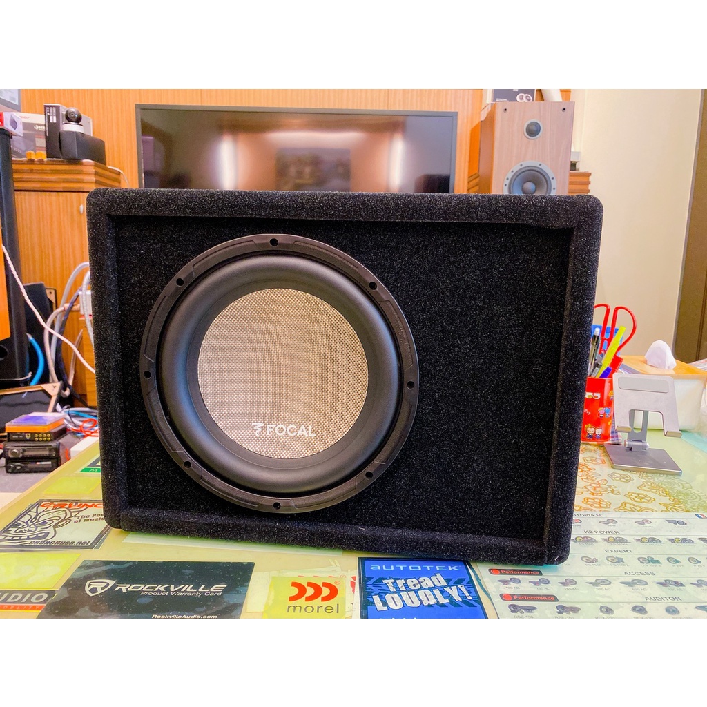 法國品牌 FOCAL SUB 25A4 10吋重低音喇叭單體25CM SVC保證正品 可自取驗貨