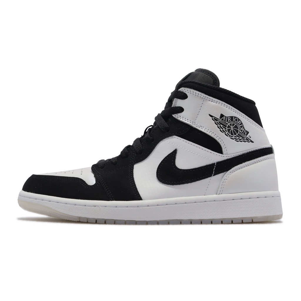 Nike Air Jordan 1 Mid SE Diamond 鑽石熊貓 男女鞋 AJ1 ACS DH6933-100