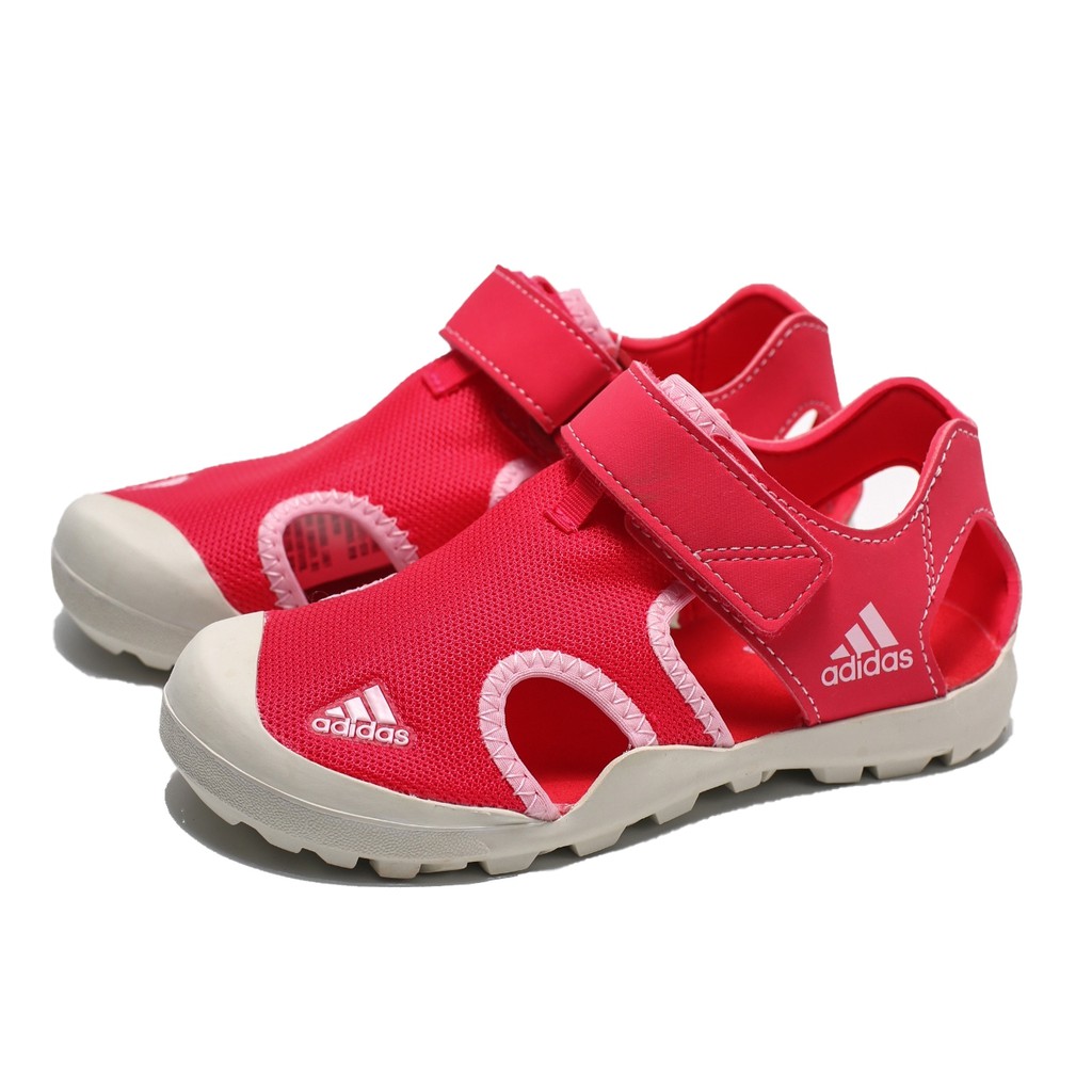 ADIDAS CAPTAIN TOEY K 桃紅 粉 護趾 運動涼鞋 中童 (布魯克林) BC0702