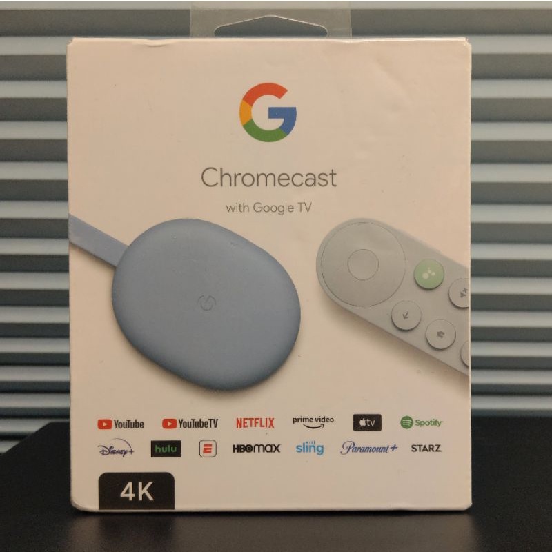 *水藍色現貨*Chromecast with Google TV