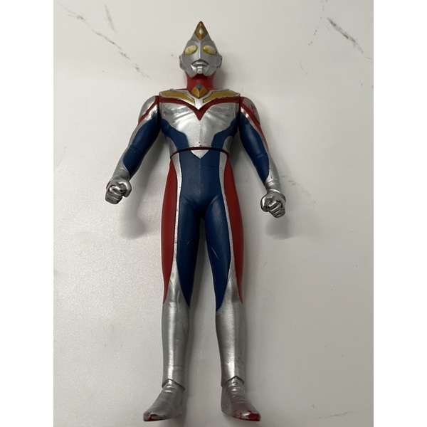 小光玩具 萬代 2000出品 超人力霸王帝納 16.5公分軟膠 帝納 閃光型 奧特曼 鹹蛋超人 戴拿