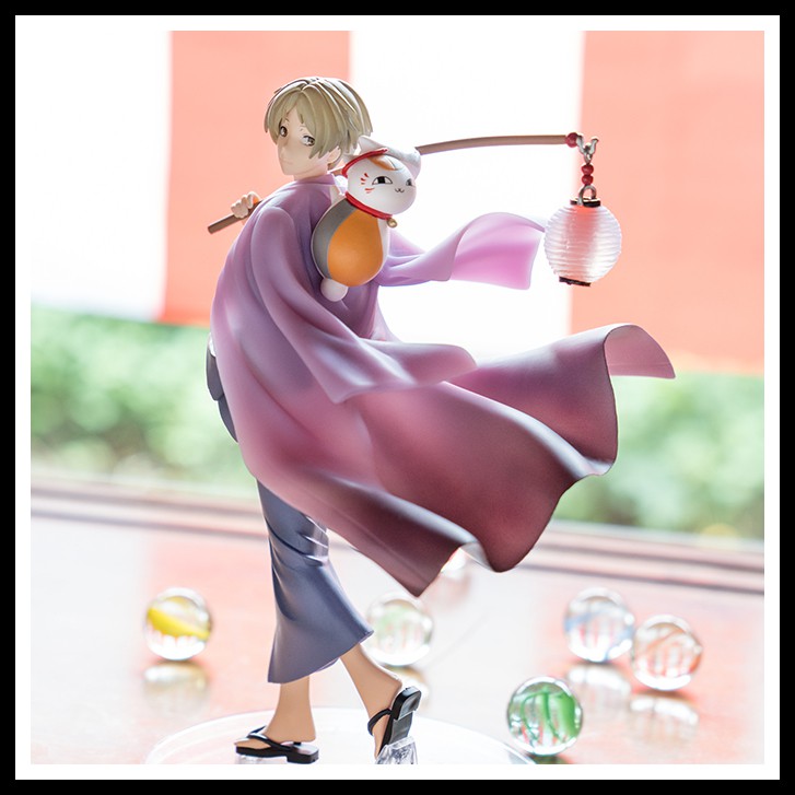 █Mine公仔█日版 一番賞 夏目友人帳 A賞 夏目貴志 貓咪老師 PVC 祭典的貓咪老師 模型公仔 D0224