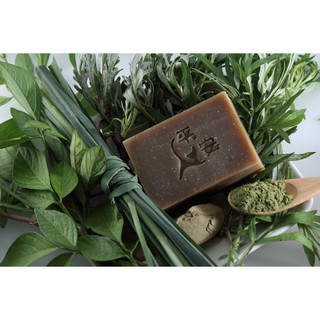 【芮媽咪小鋪】~ 艾草抹草寶貝午時水平安皂（無新增香精油） ✿✿午時水平安皂／平安皂／手工香皂／手工肥皂／冷製手工皂