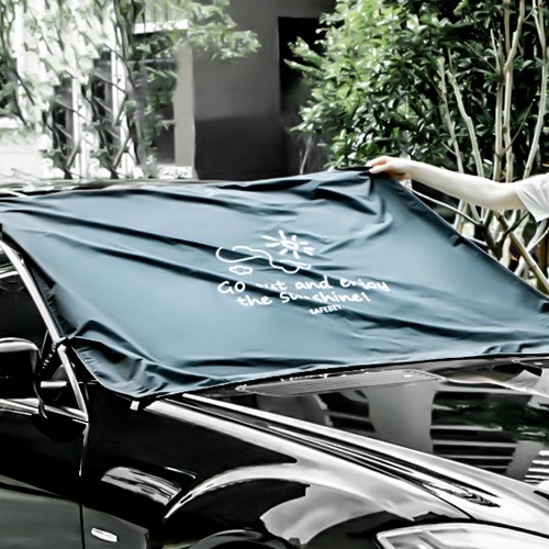 遮陽板 ☀ 磁吸式汽車用遮陽擋前擋車窗防曬隔熱太陽遮光板前檔夏季車載用品