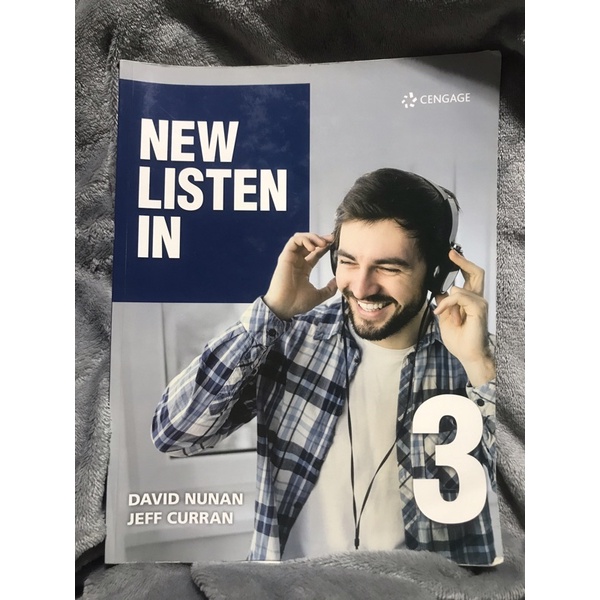 new listen in 3 英文聽力課本 二手書