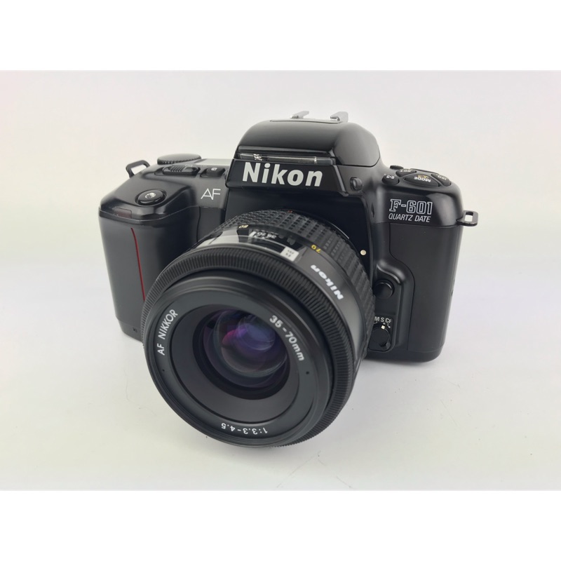 Nikon  F601 QD機身+Nikon AF 35-70mm F3.3-4.5 變焦鏡頭