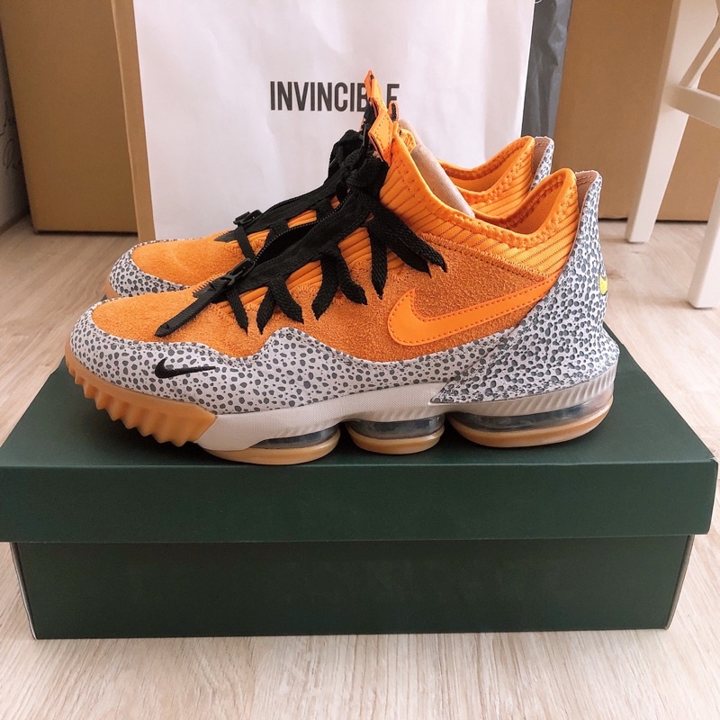 Lebron 16 low atoms safari 穿三次