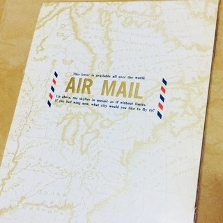 【超值文具】國際航空郵件信紙 Air mail 全新未使用